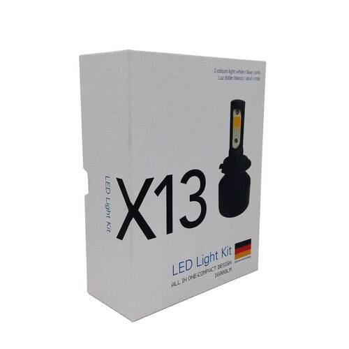 Kit Cree Led H7 X13 Multicolor EXCLUSIVO instalado en óptica H7