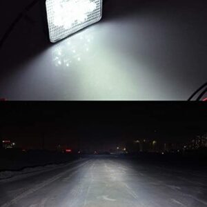 Faro Led Cuadrado Off-Road 9 Led 27W-12v/24v