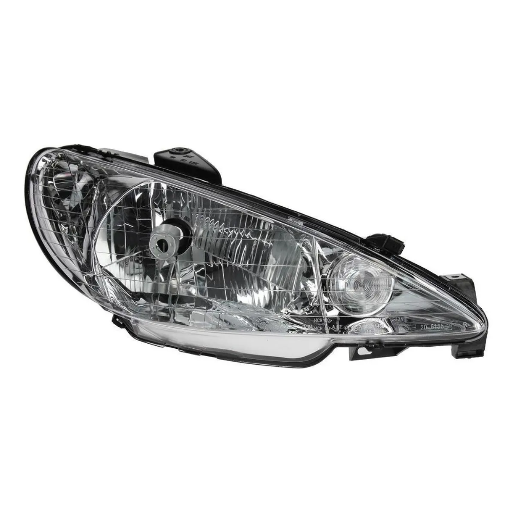 Optica Peugeot 206 2004-2012 Parabola Simple Der