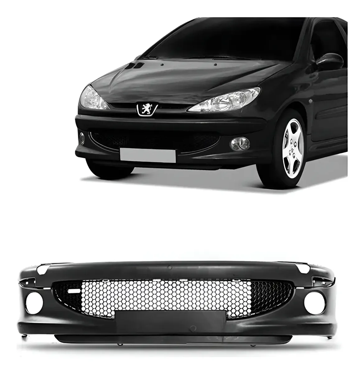 Paragolpe Delantero Peugeot 206 2004-2012