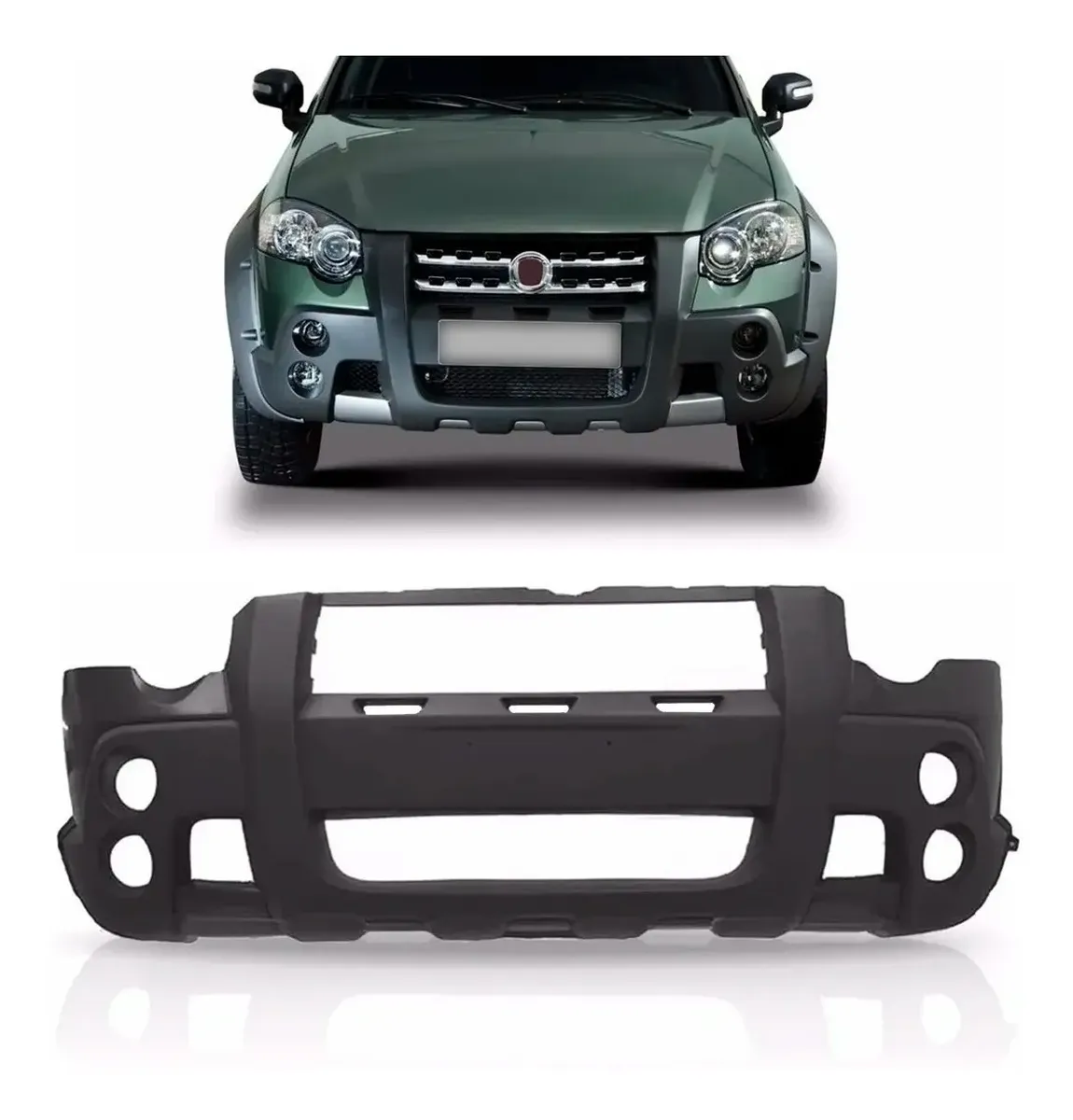 paragolpe delantero fiat palio adventure