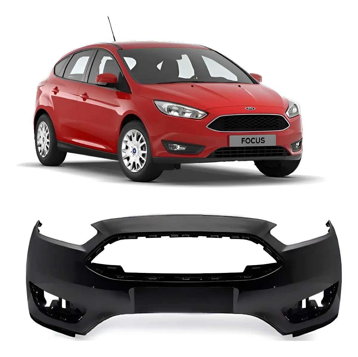 paragolpe delantero ford focus kinetic