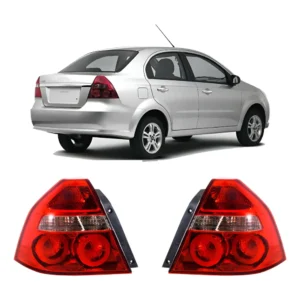 Faro Chevrolet Aveo 2009-2015 Trasero
