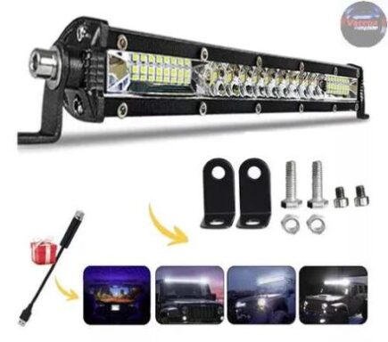 Barra LED Slim 81 cm Bicolor 5 Funciones FORMIDABLE RiaTec doble color