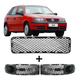 Grilla Paragolpe Vw Gol G3 2004-2005 Kit